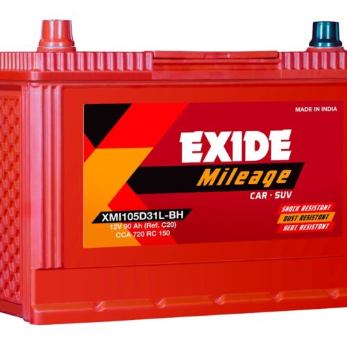105D31L/R EXIDE Sealed Maintenance Free (SMF) Battery